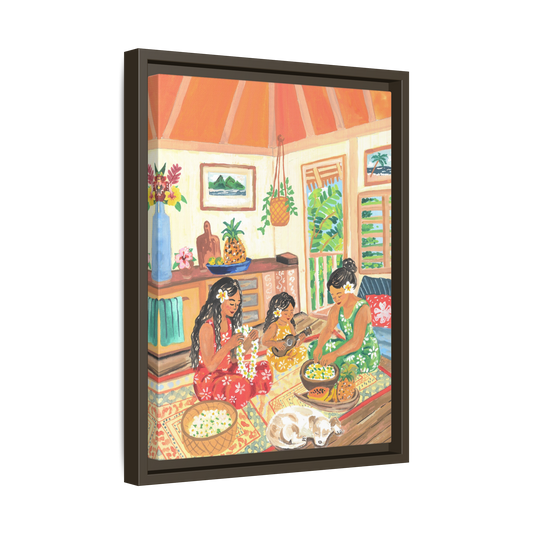 Homegrown - Framed Matte Canvas Art