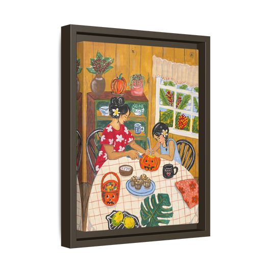 Hilo Halloween - Framed Canvas Print