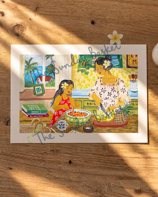 Aloha Sunday Unframed Print