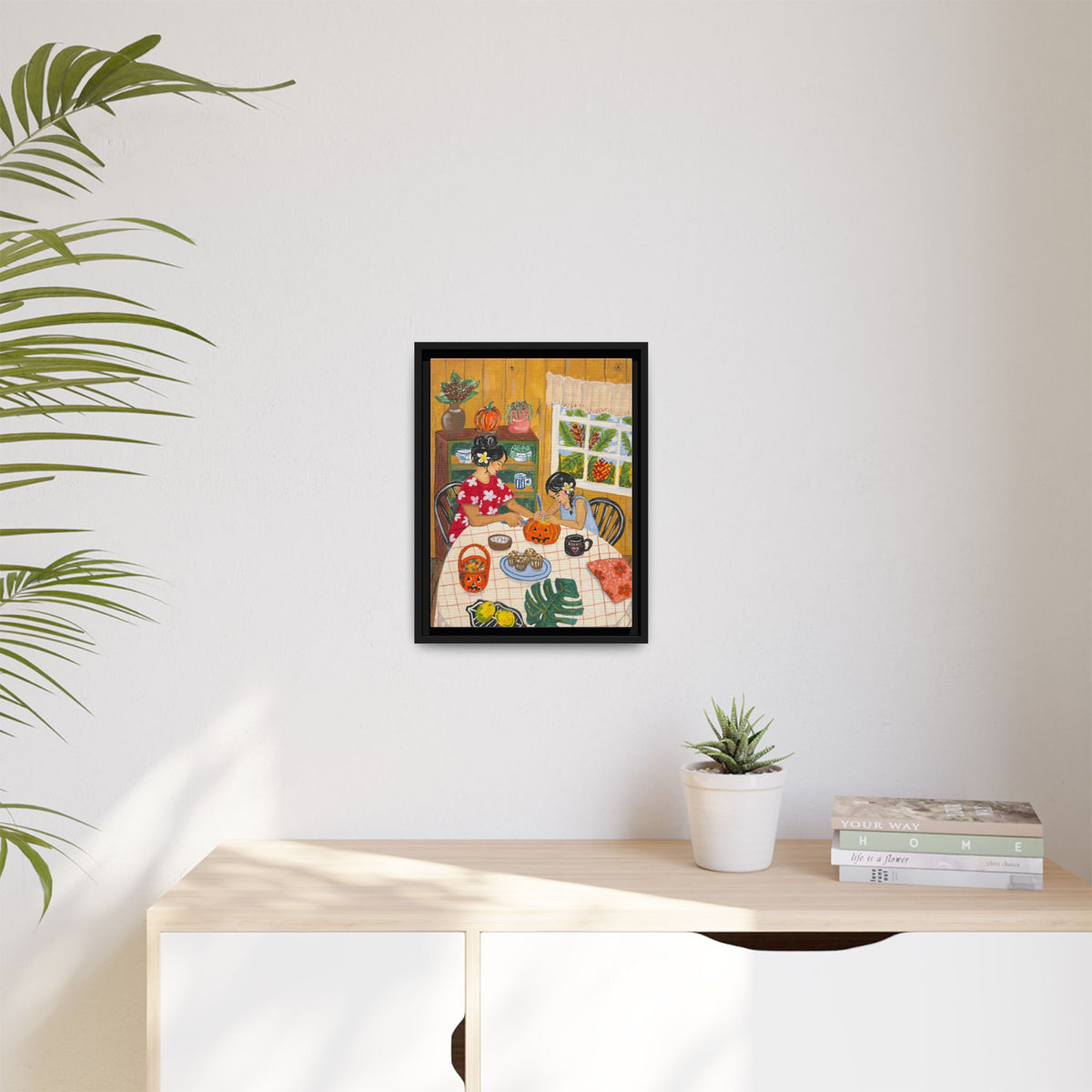 Hilo Halloween - Framed Canvas Print
