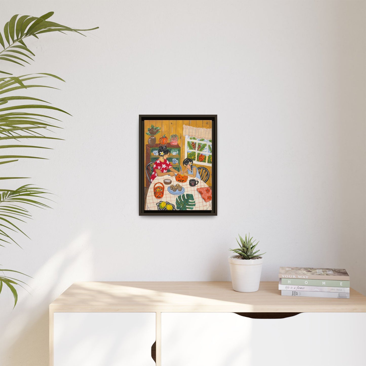 Hilo Halloween - Framed Canvas Print