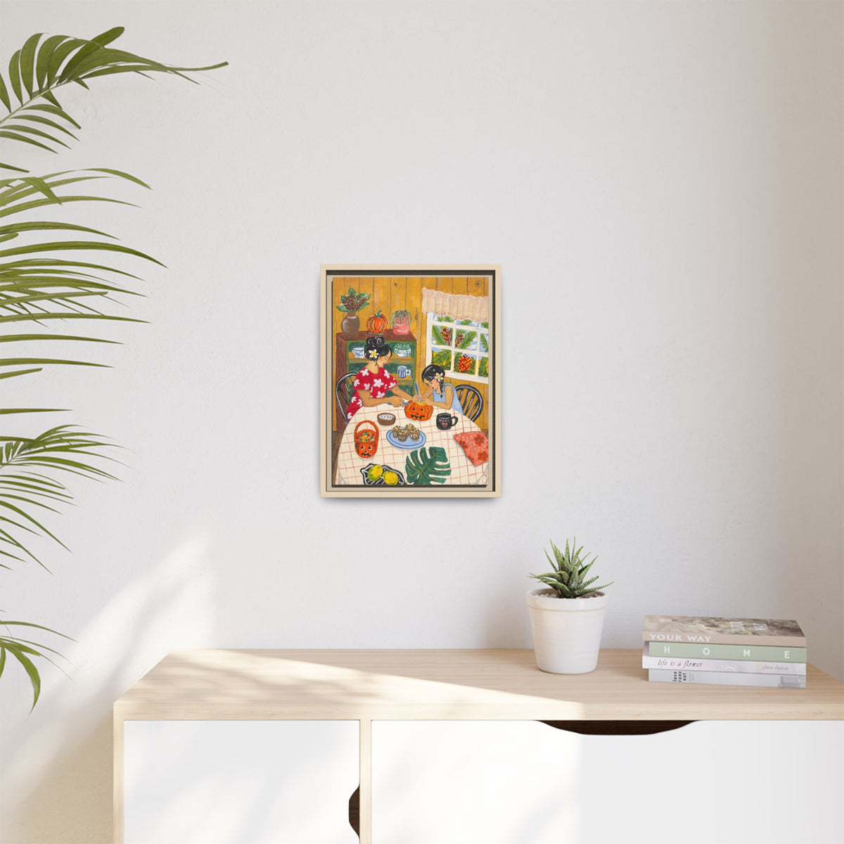 Hilo Halloween - Framed Canvas Print