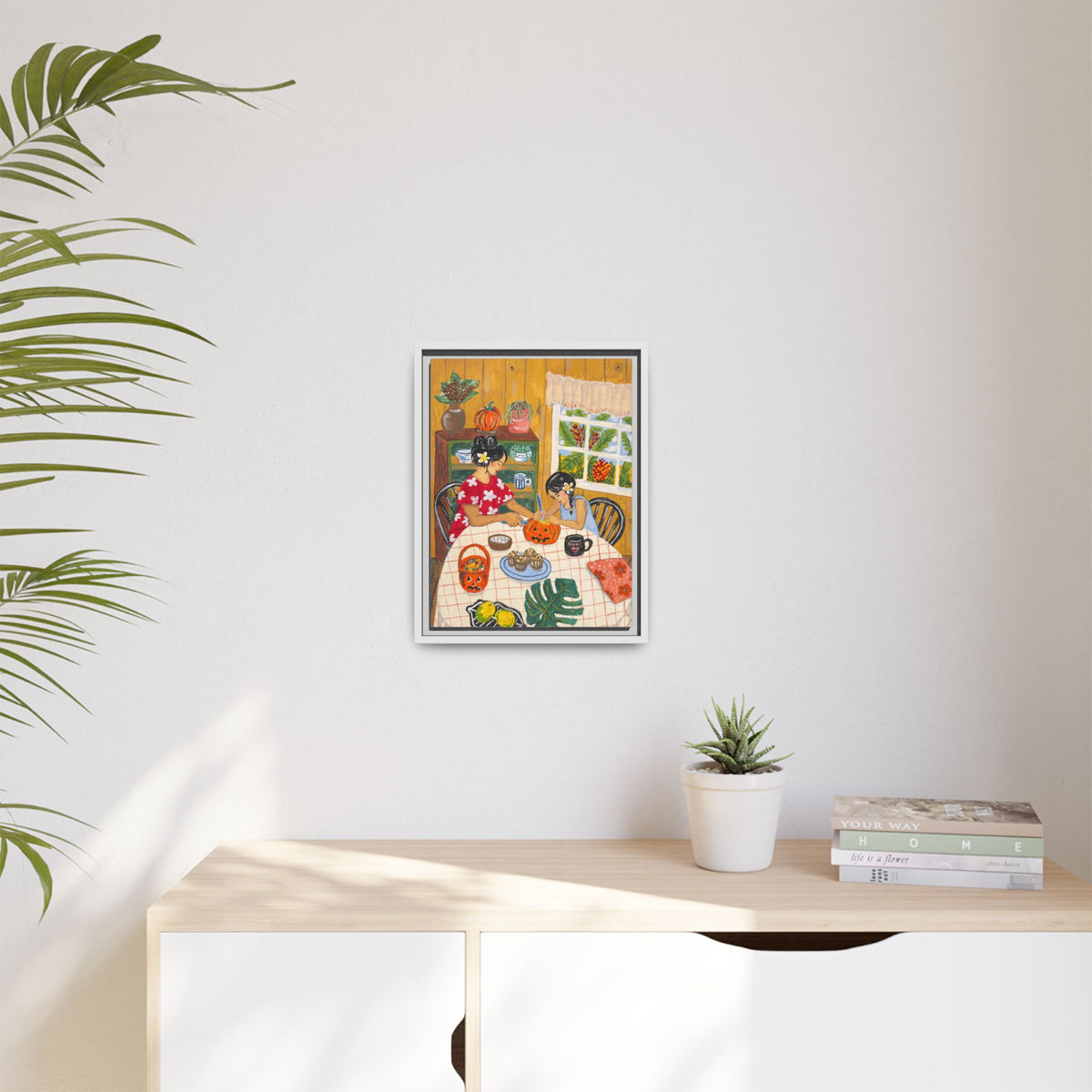 Hilo Halloween - Framed Canvas Print