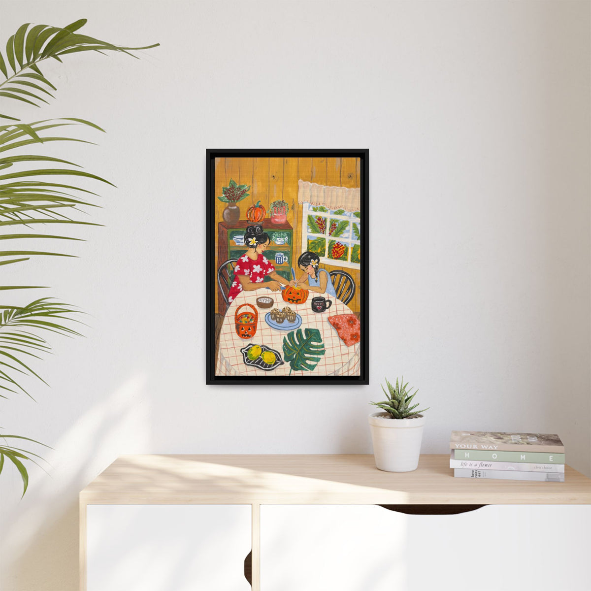 Hilo Halloween - Framed Canvas Print