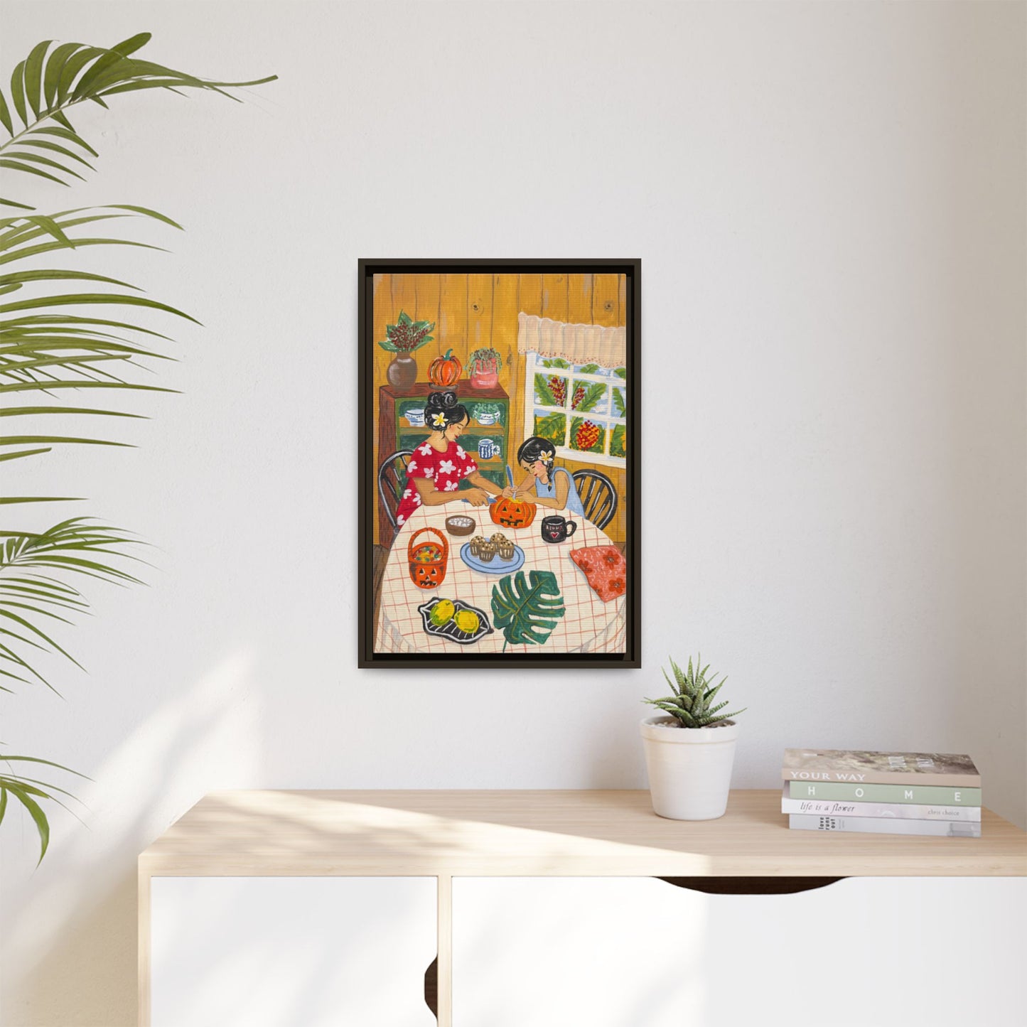 Hilo Halloween - Framed Canvas Print