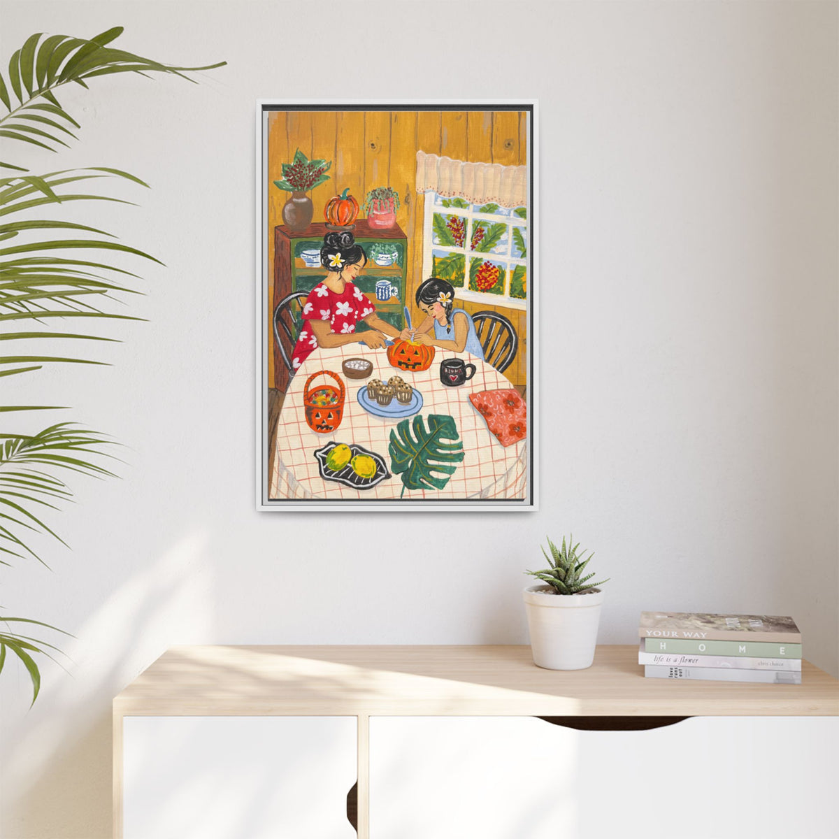 Hilo Halloween - Framed Canvas Print