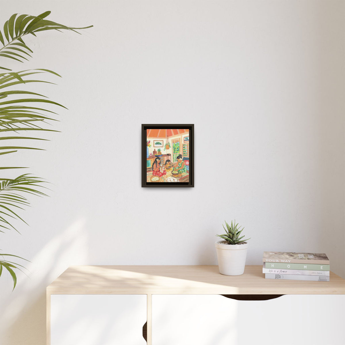 Homegrown - Framed Matte Canvas Art