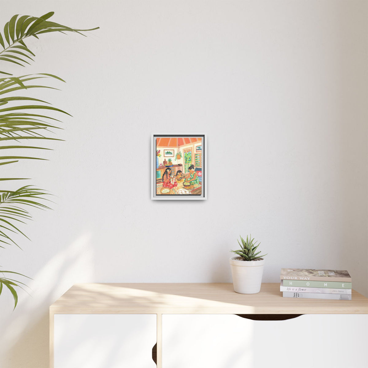 Homegrown - Framed Matte Canvas Art