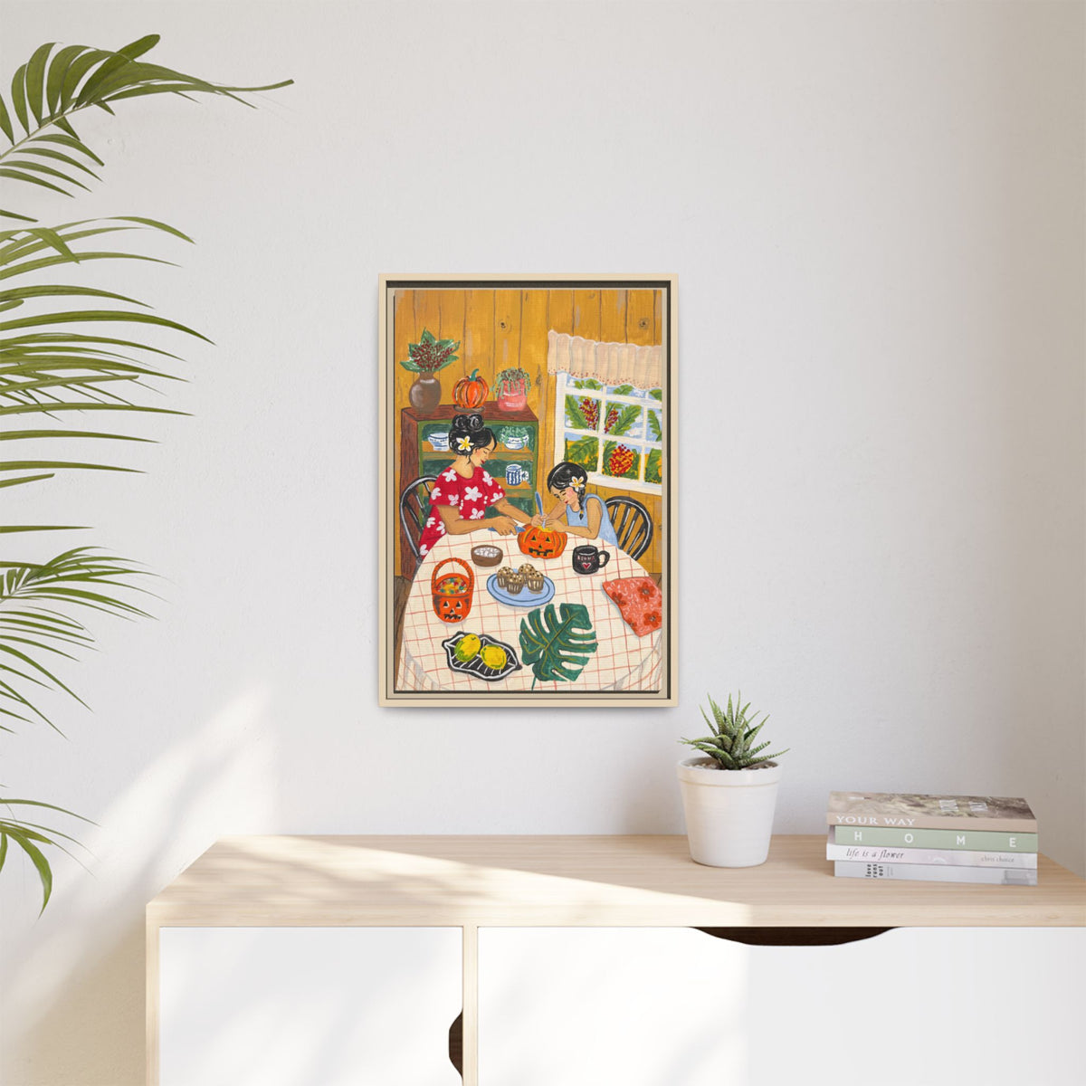 Hilo Halloween - Framed Canvas Print