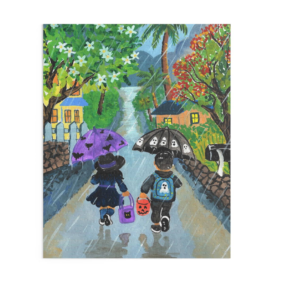 Paradise Park Memories - Framed Canvas Print