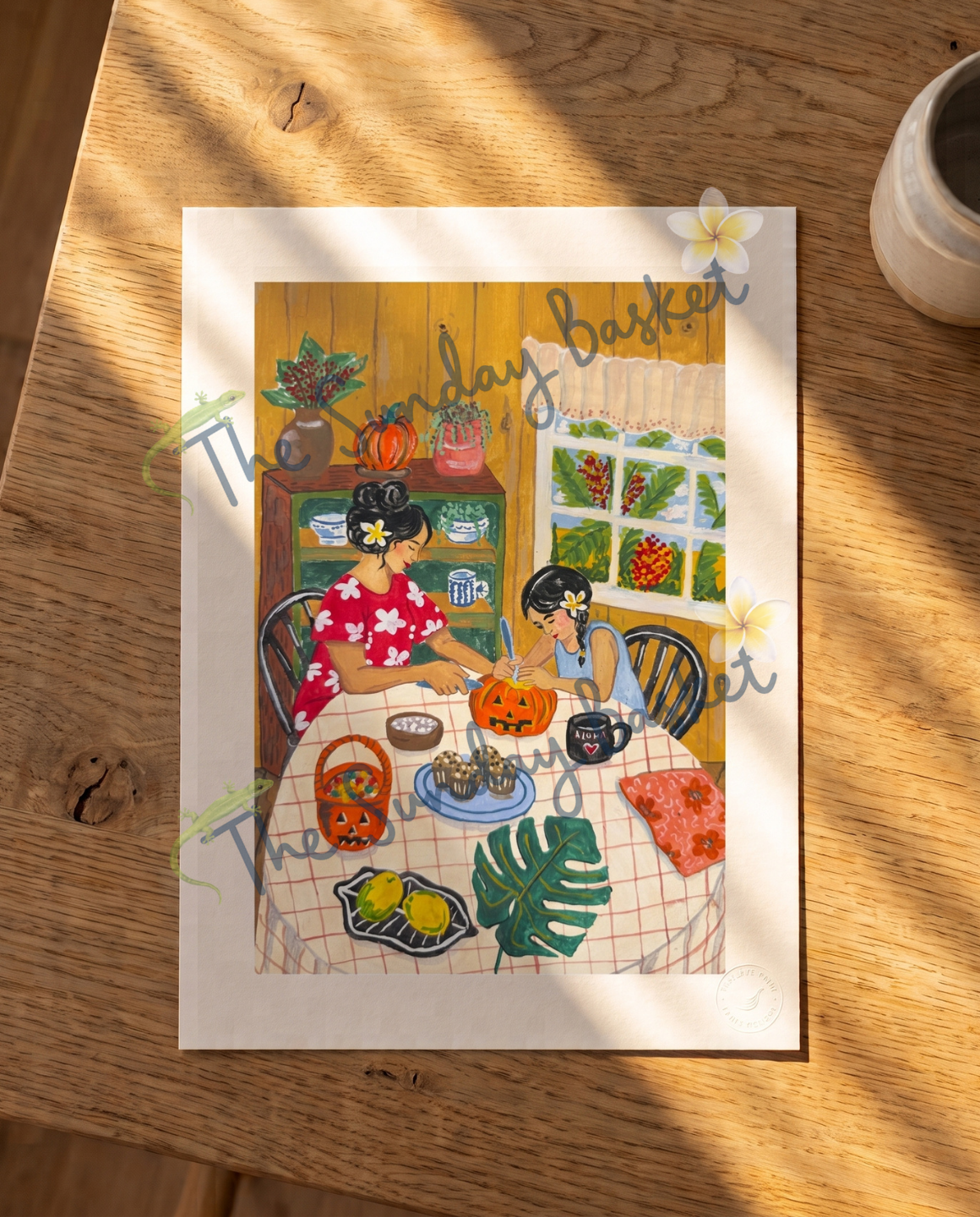 Hilo Halloween Unframed Print