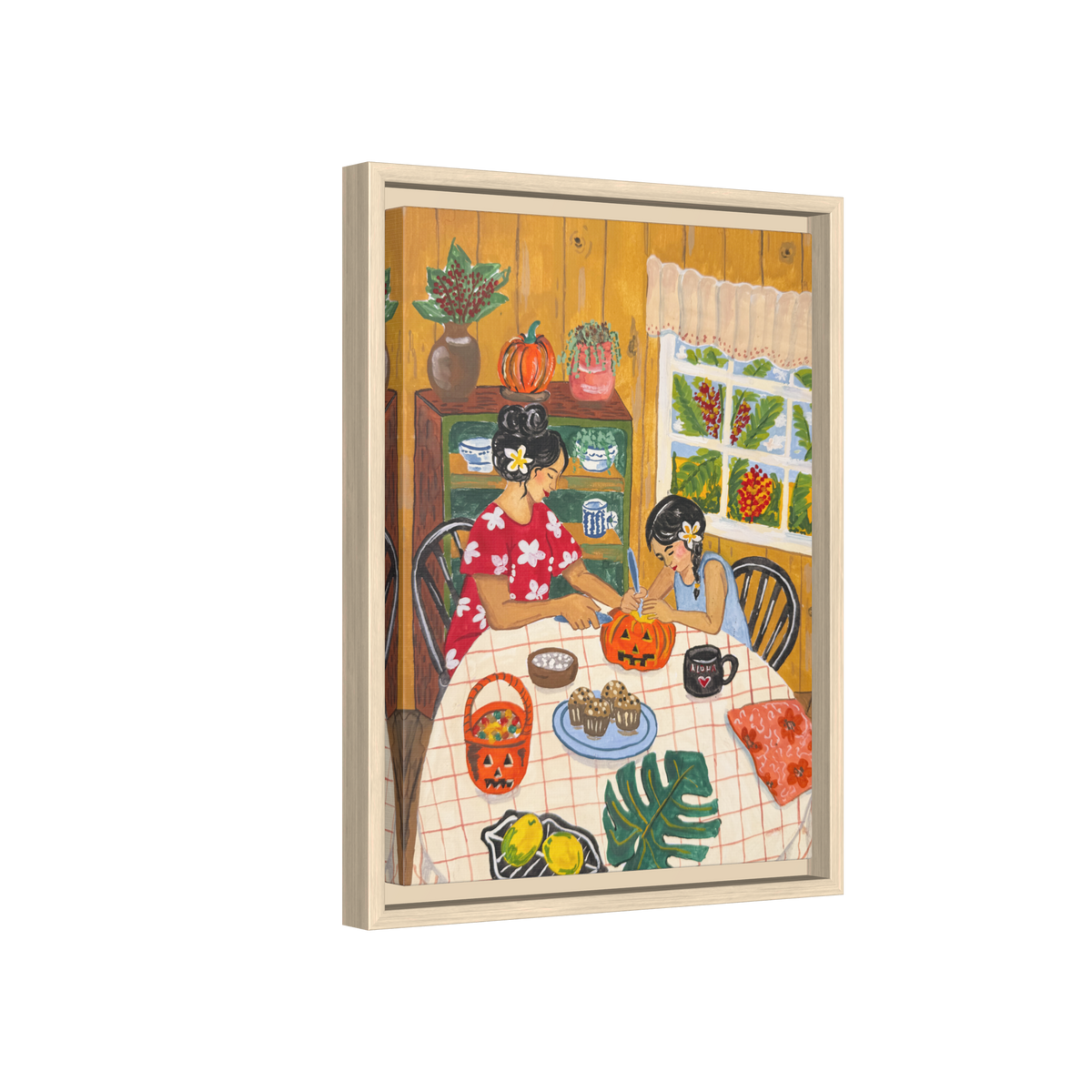 Hilo Halloween - Framed Canvas Print