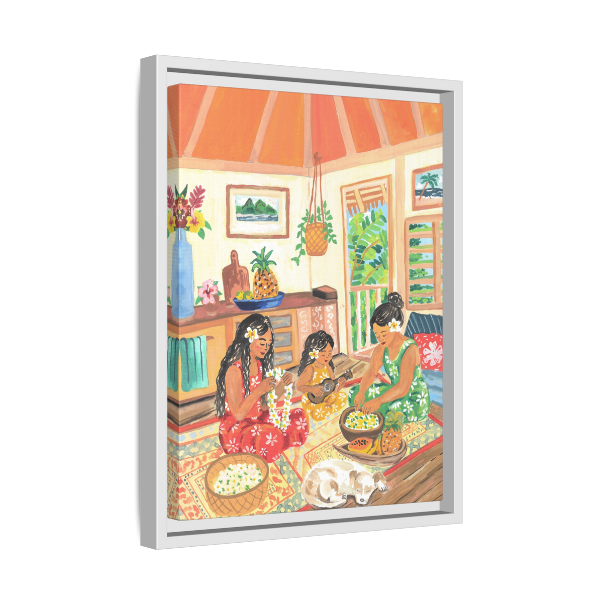 Homegrown - Framed Matte Canvas Art