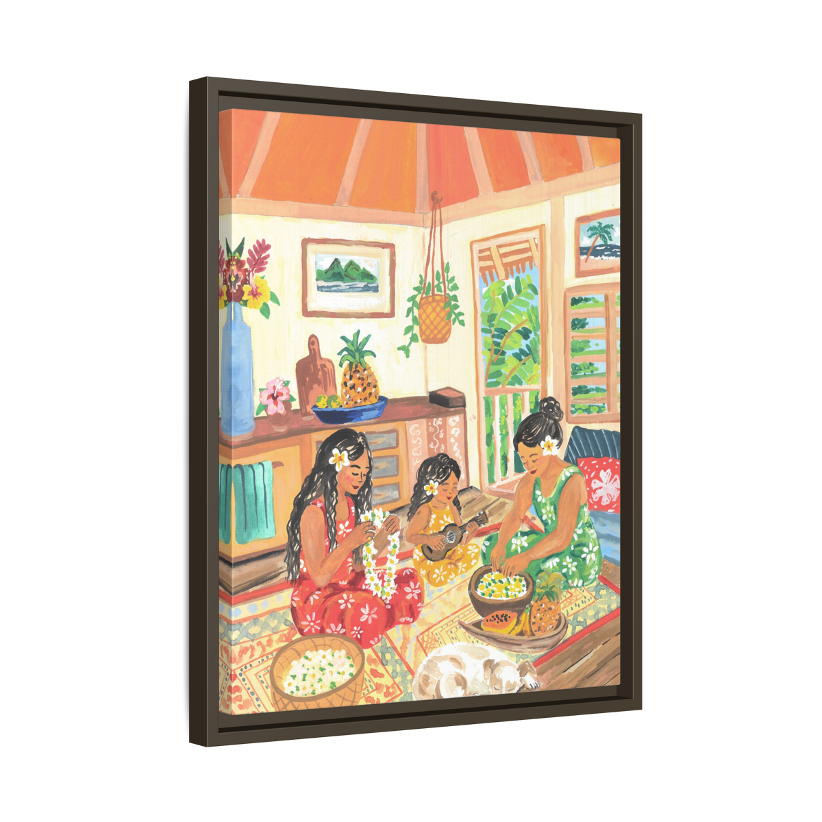 Homegrown - Framed Matte Canvas Art