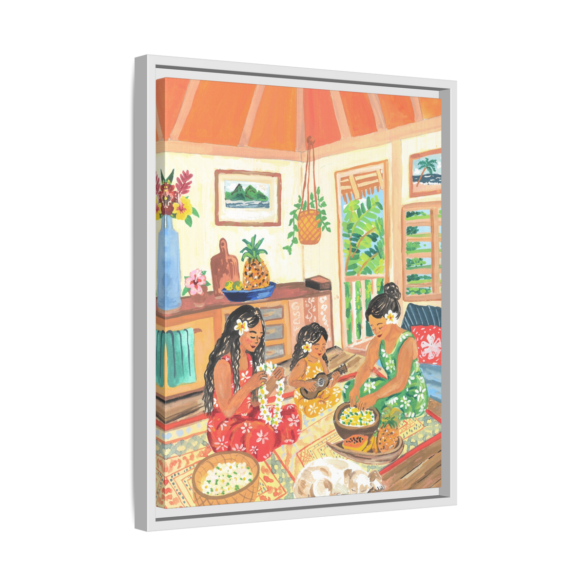 Homegrown - Framed Matte Canvas Art