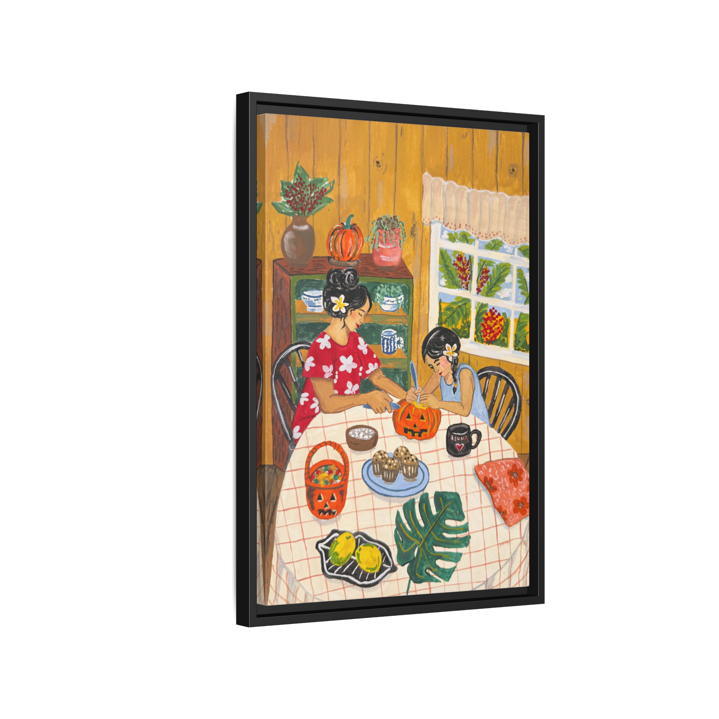 Hilo Halloween - Framed Canvas Print