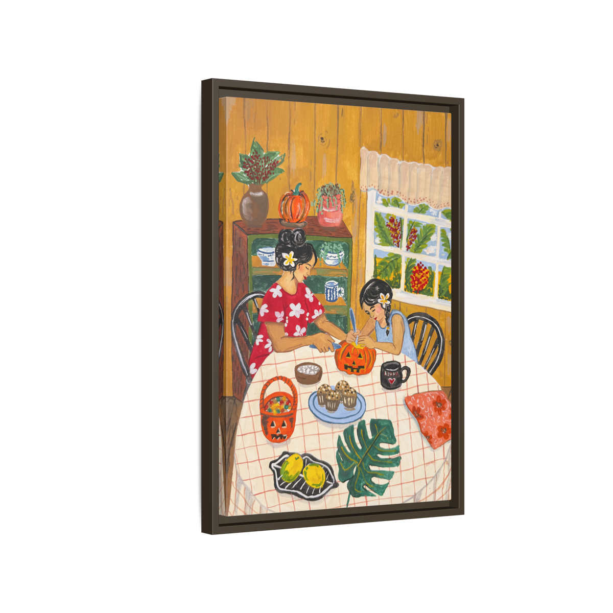 Hilo Halloween - Framed Canvas Print