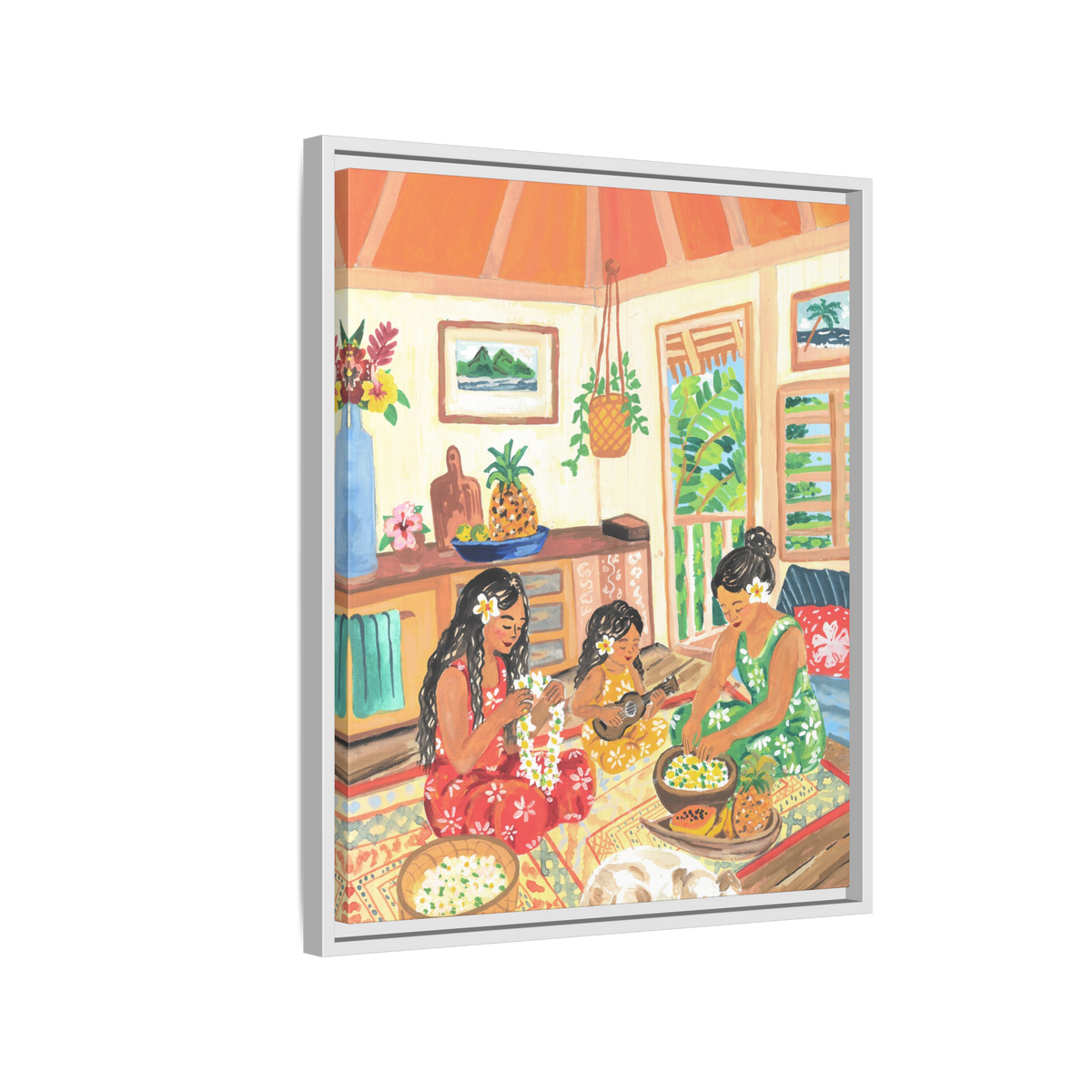 Homegrown - Framed Matte Canvas Art