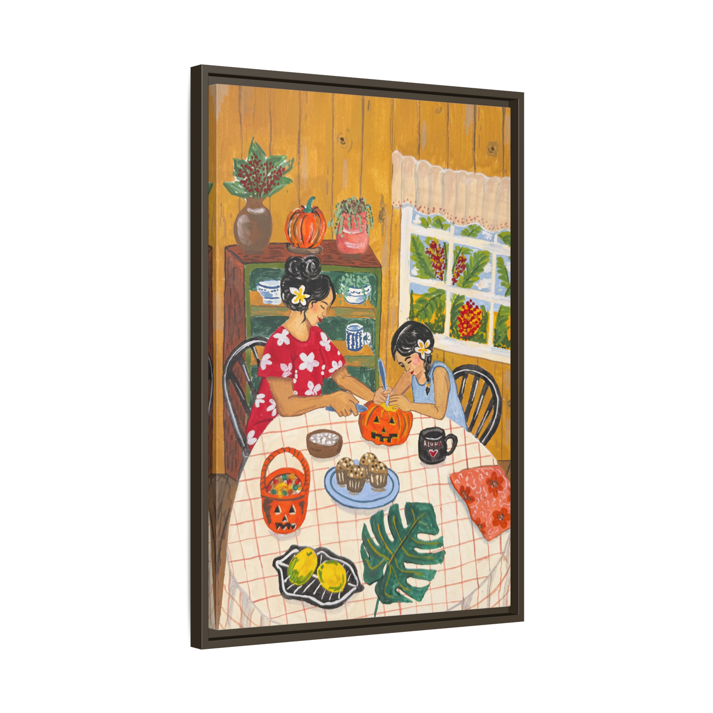 Hilo Halloween - Framed Canvas Print