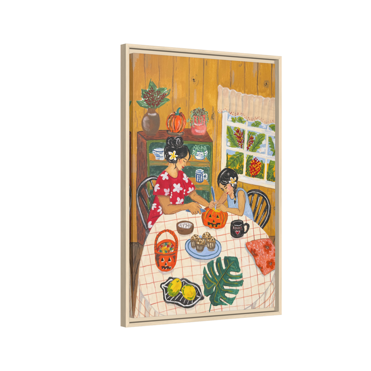 Hilo Halloween - Framed Canvas Print