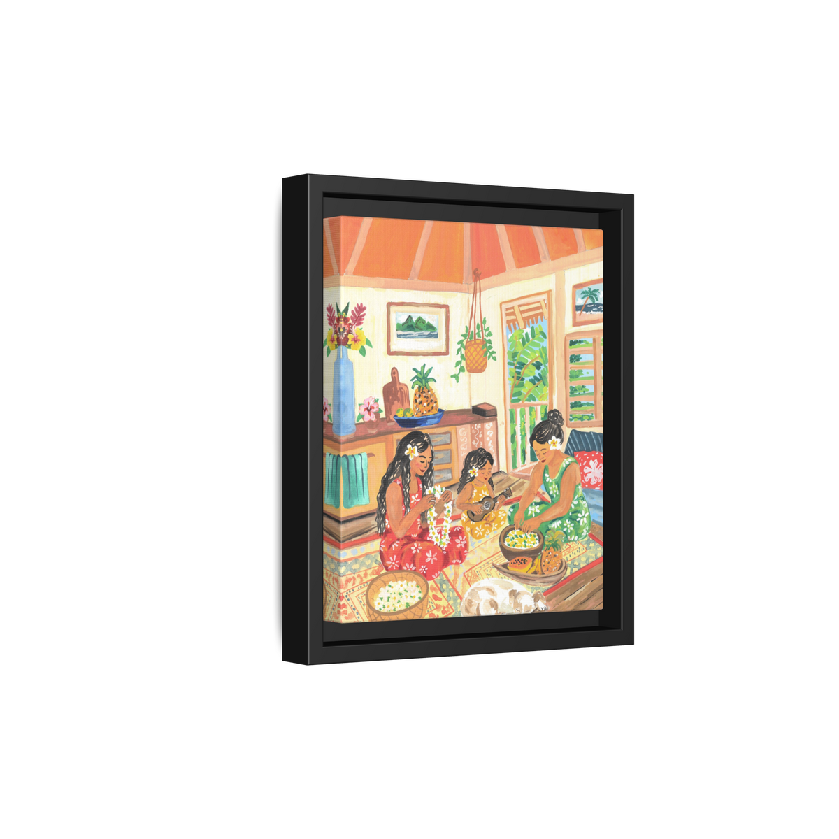 Homegrown - Framed Matte Canvas Art
