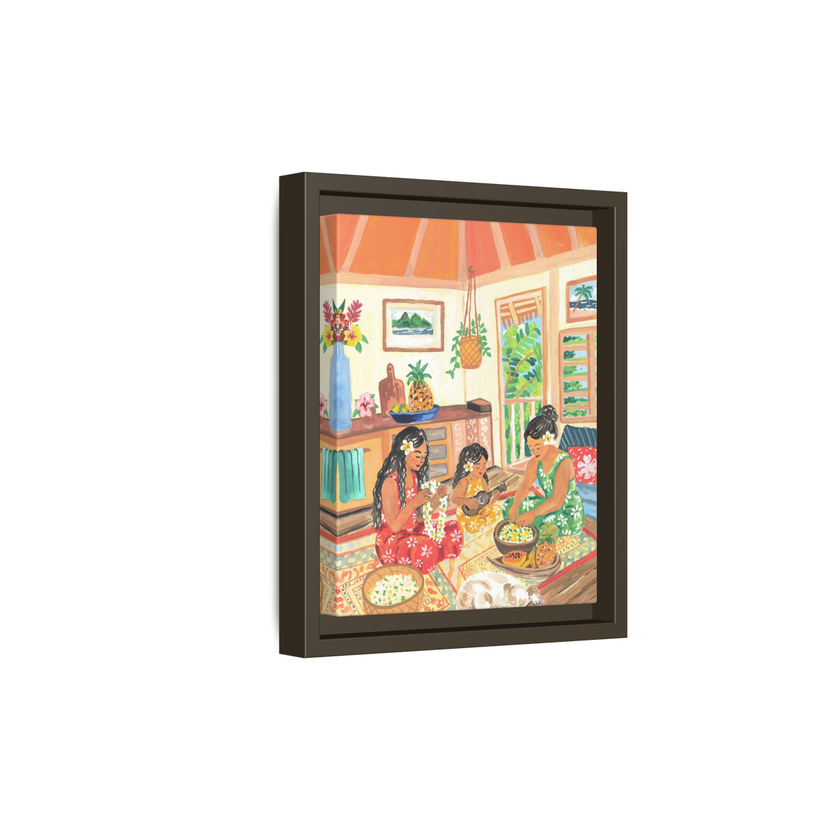 Homegrown - Framed Matte Canvas Art