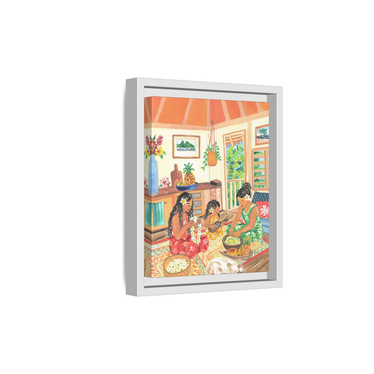 Homegrown - Framed Matte Canvas Art