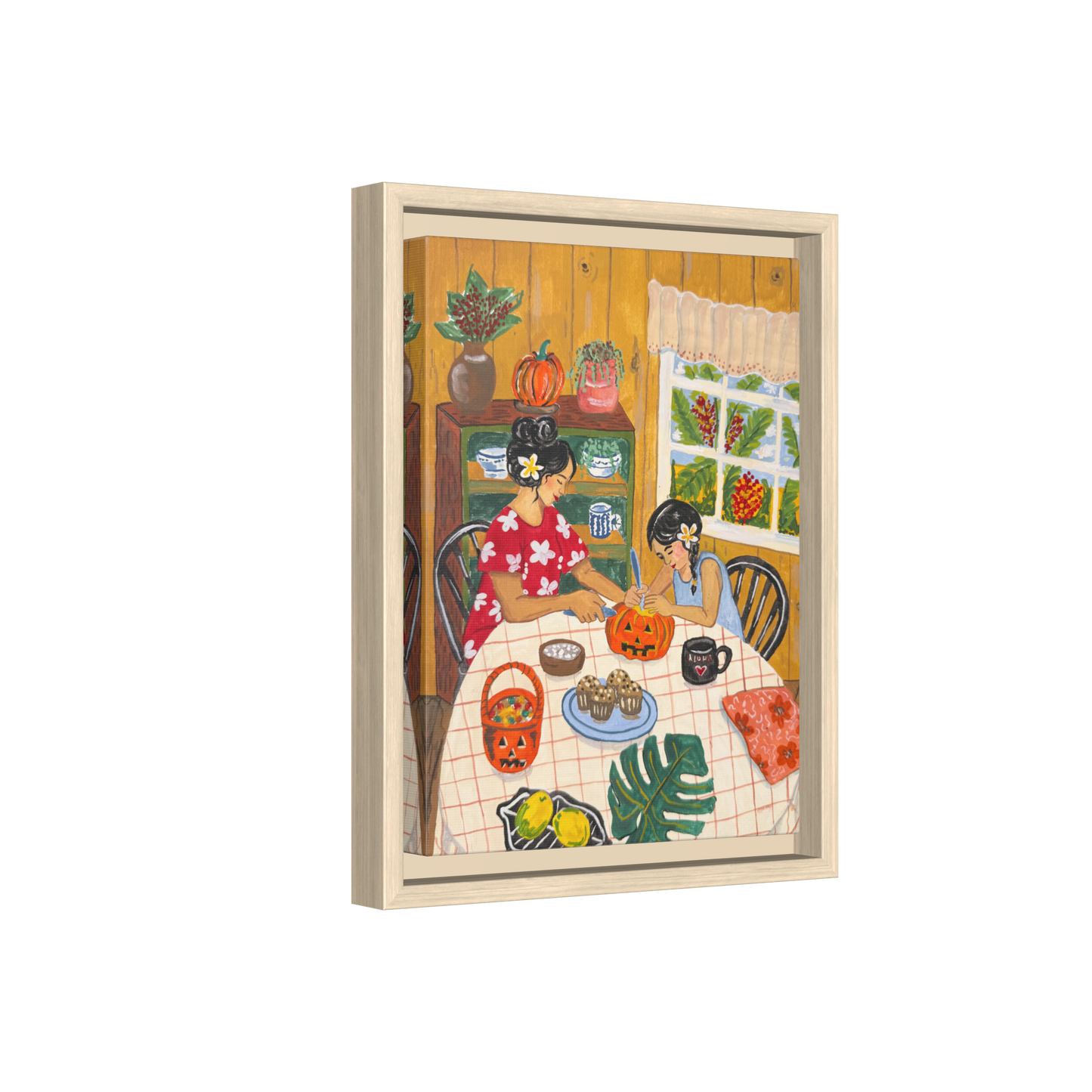 Hilo Halloween - Framed Canvas Print