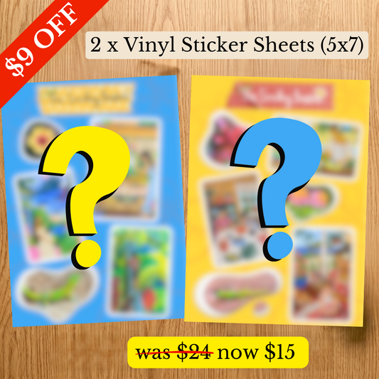 Mystery Sticker Sheet Special